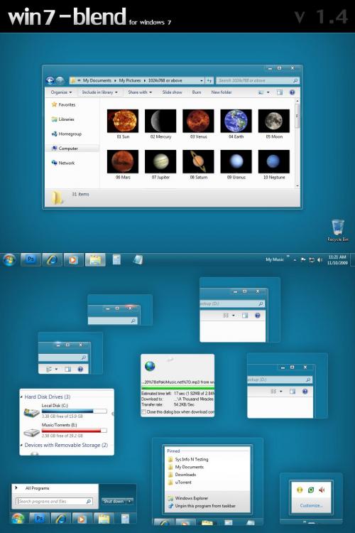 Win7-Blend For Windows 7 v1.4