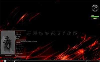 Red salvation dark theme