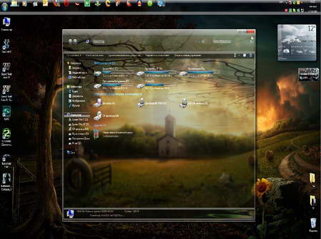 Прозрачные Aero Темы для Windows 7