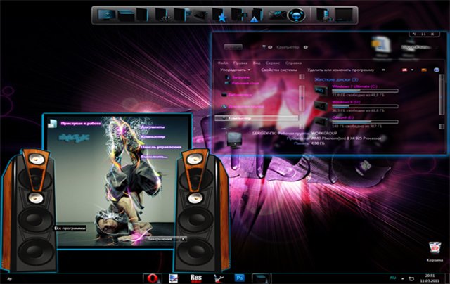 Music Theme for Windows 7